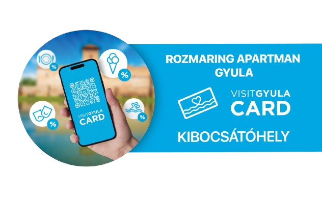 VisitGyula Card - Rozmaring Apartman